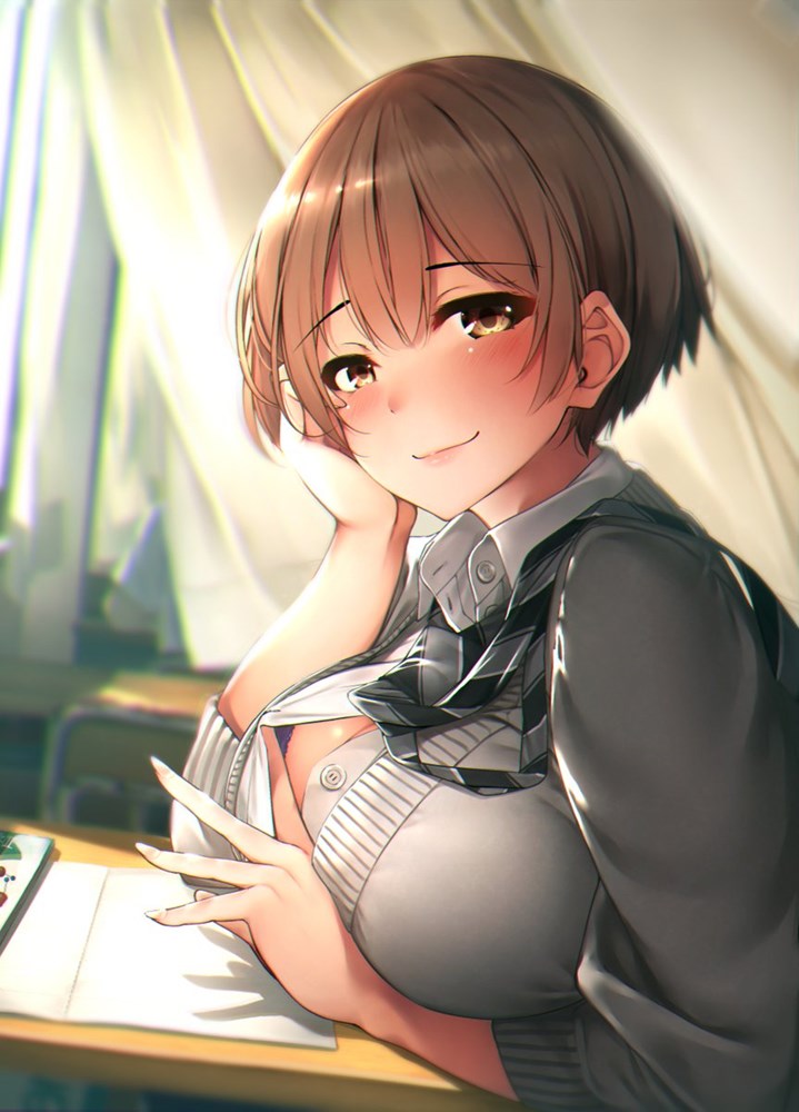 【二次】短髪・ショートカットの女の子【画像】　その３７